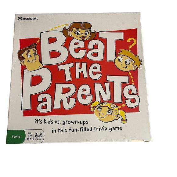 imagination Other - Spin Master Beat the Parents Board Game. New Factory Sealed